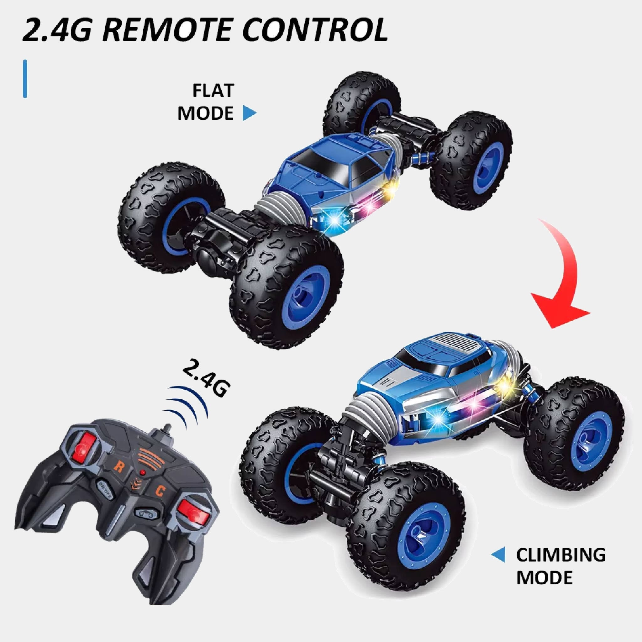 Voiture télécommandée Twist 360°- stunt car