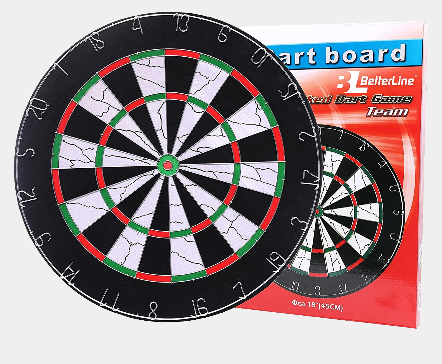 Jeu de Fléchettes Grand Format 45 cm – Dartboard Professionnel