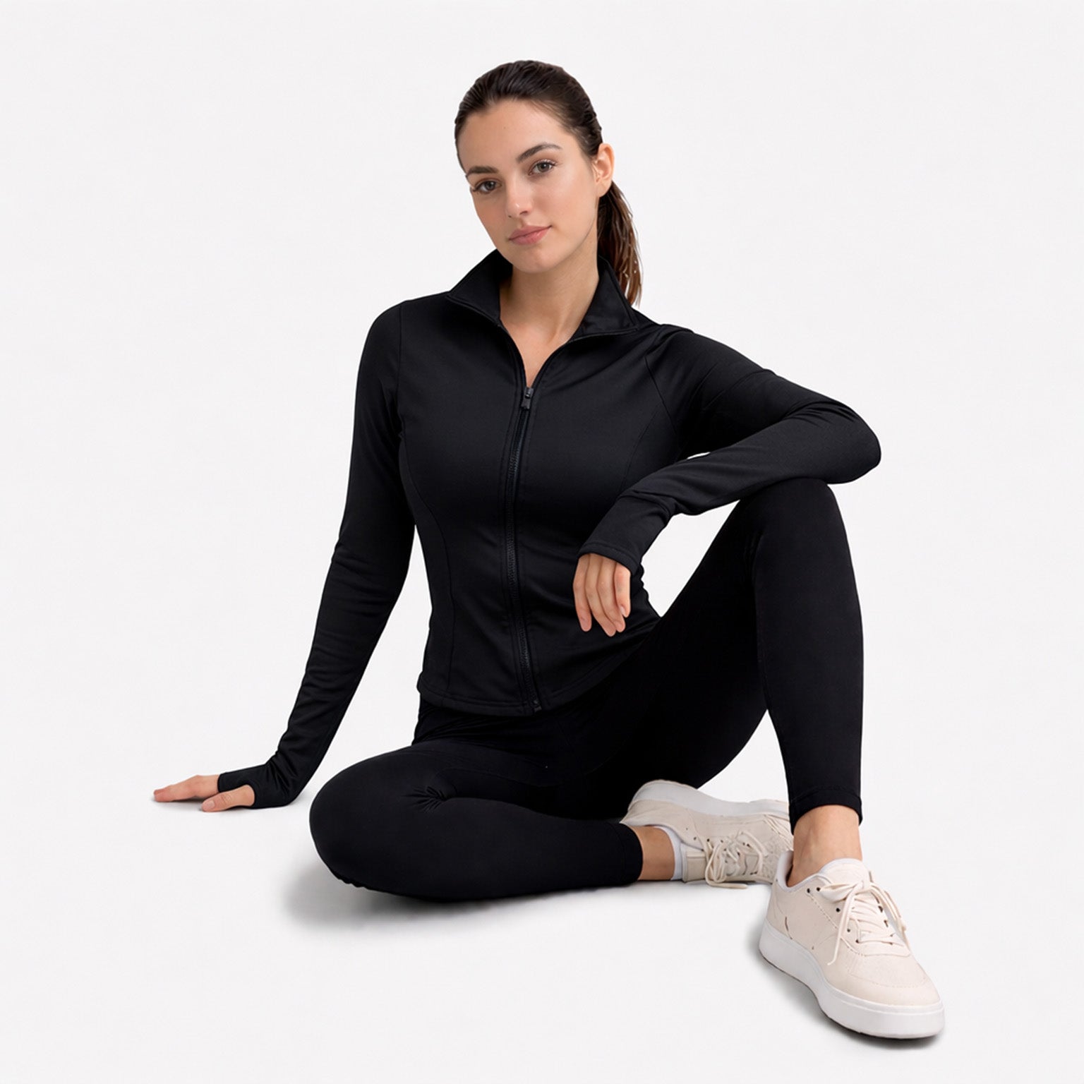 Gilet Sport Femme Zippé