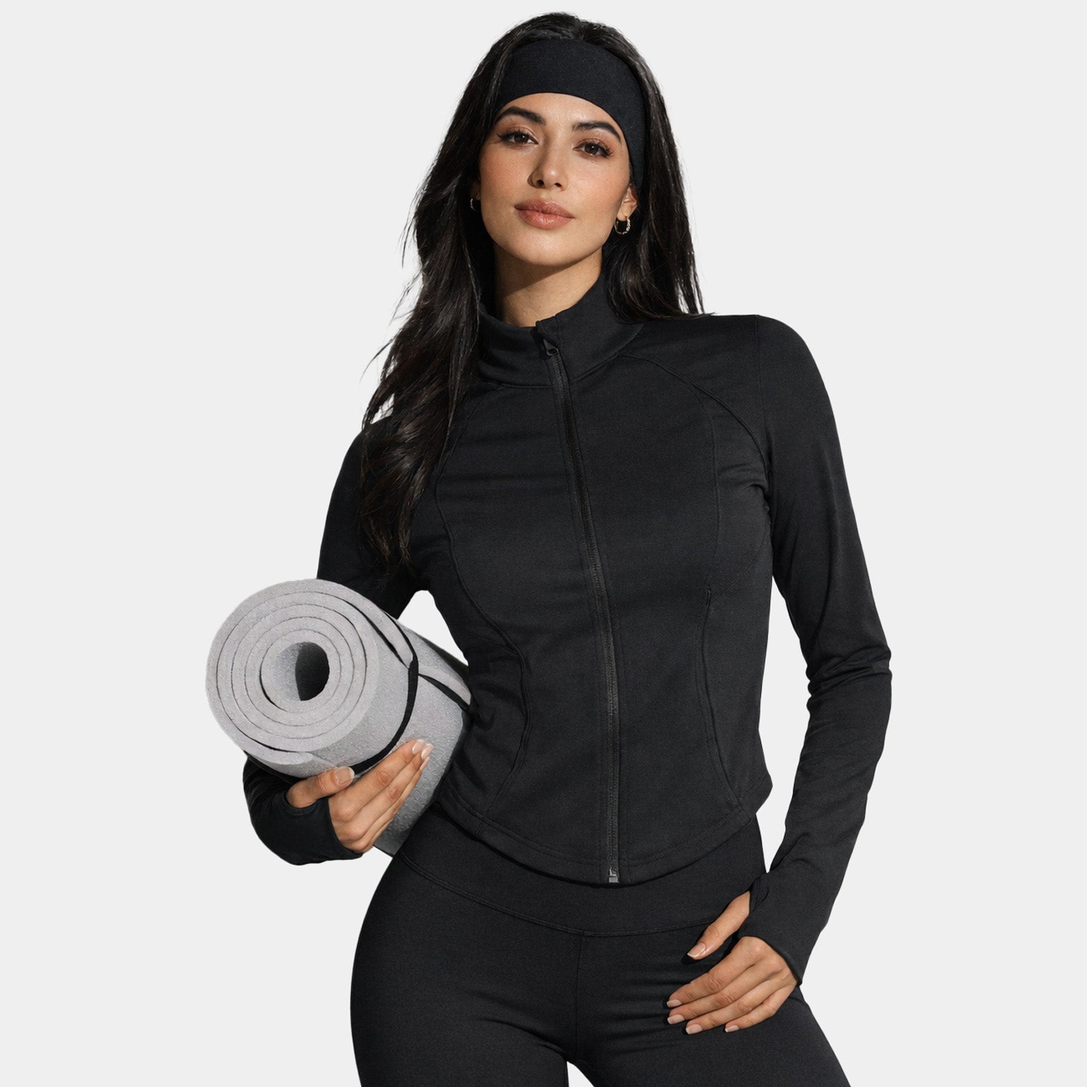 Gilet Sport Femme Zippé