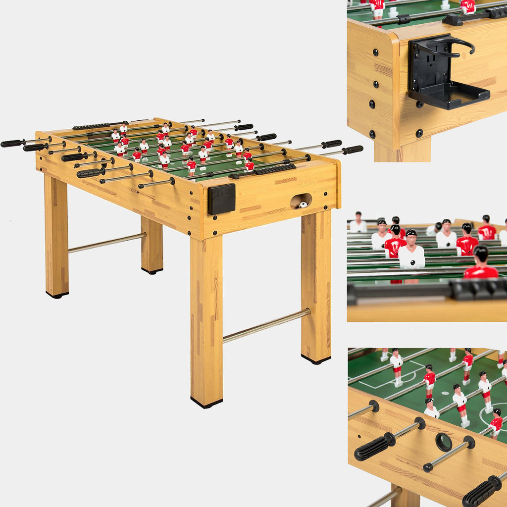 Baby-foot en bois classique solide