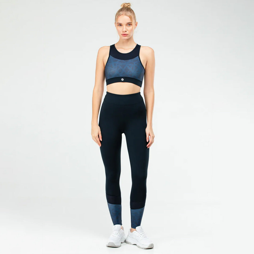 Ensemble Sport Femme 3 Pièces – Legging, Brassière & Débardeur