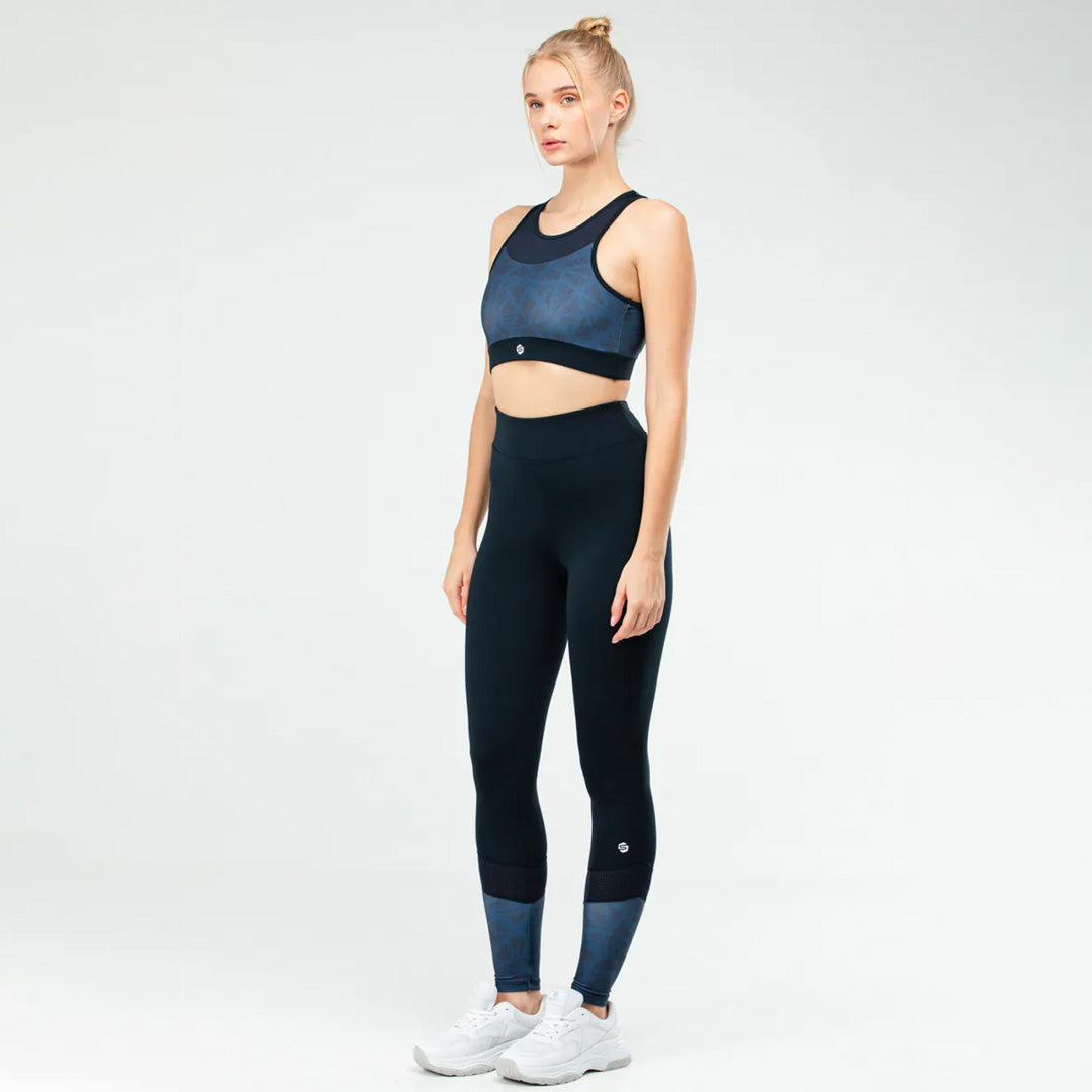 Ensemble Sport Femme 3 Pièces – Legging, Brassière & Débardeur