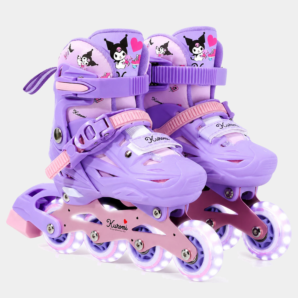 Pack Patins à Roulettes Enfant Réglables avec Casque et Protections
