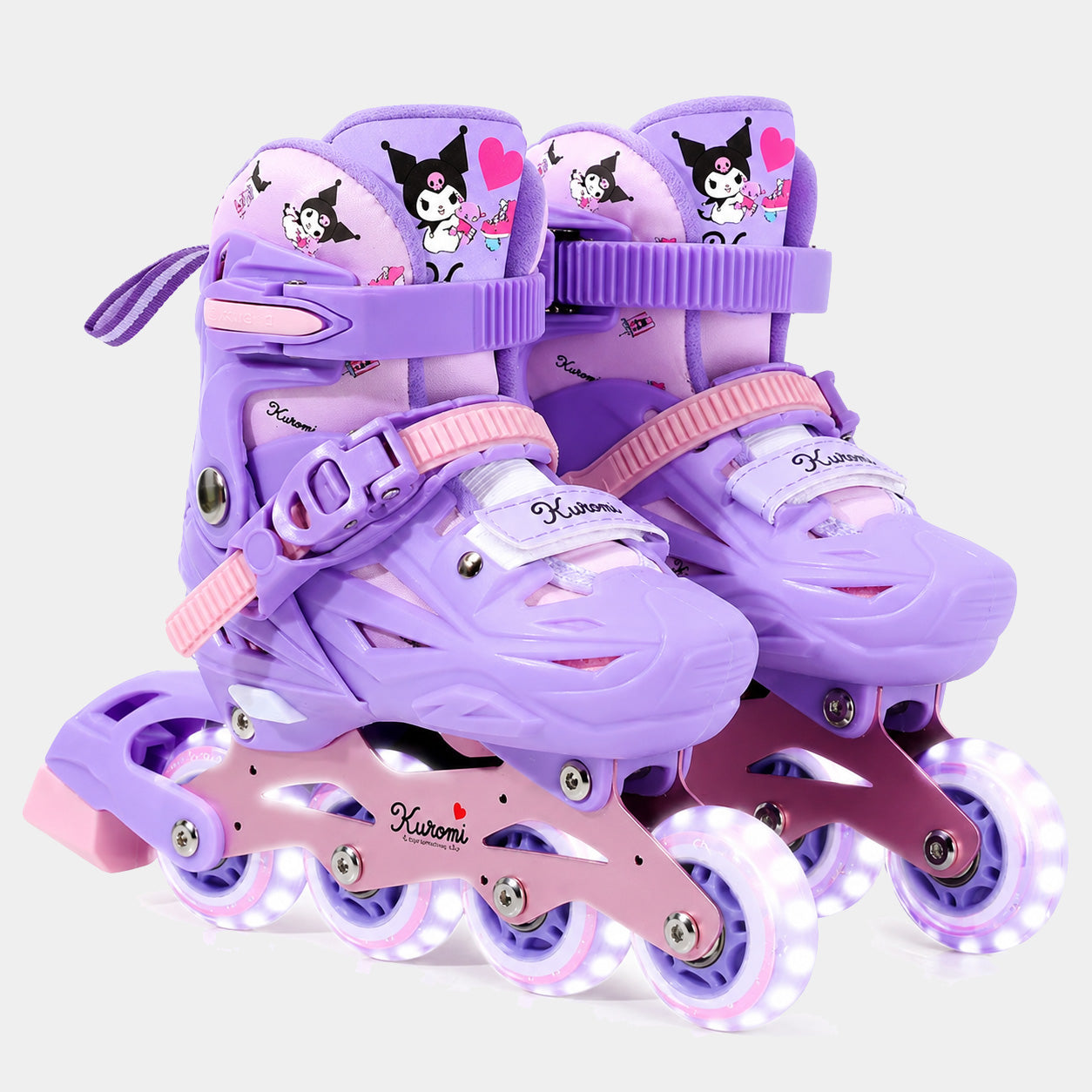 Pack Patins à Roulettes Enfant Réglables avec Casque et Protections