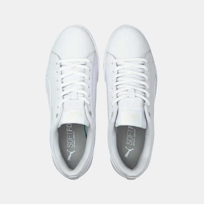 PUMA Smash v2 Femme – Baskets en cuir