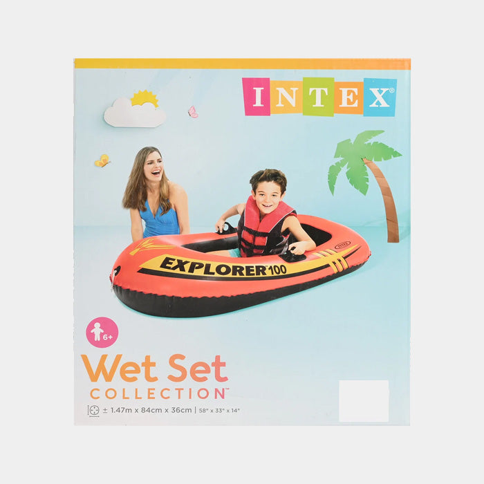 Bateau Gonflable Intex Explorer 100 – 1 Personne