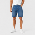 Short en jean Bleu