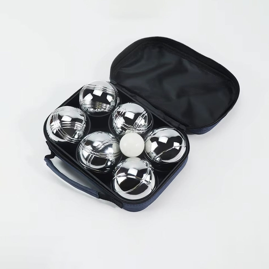 Jeu de boules de pétanque en acier inoxydable