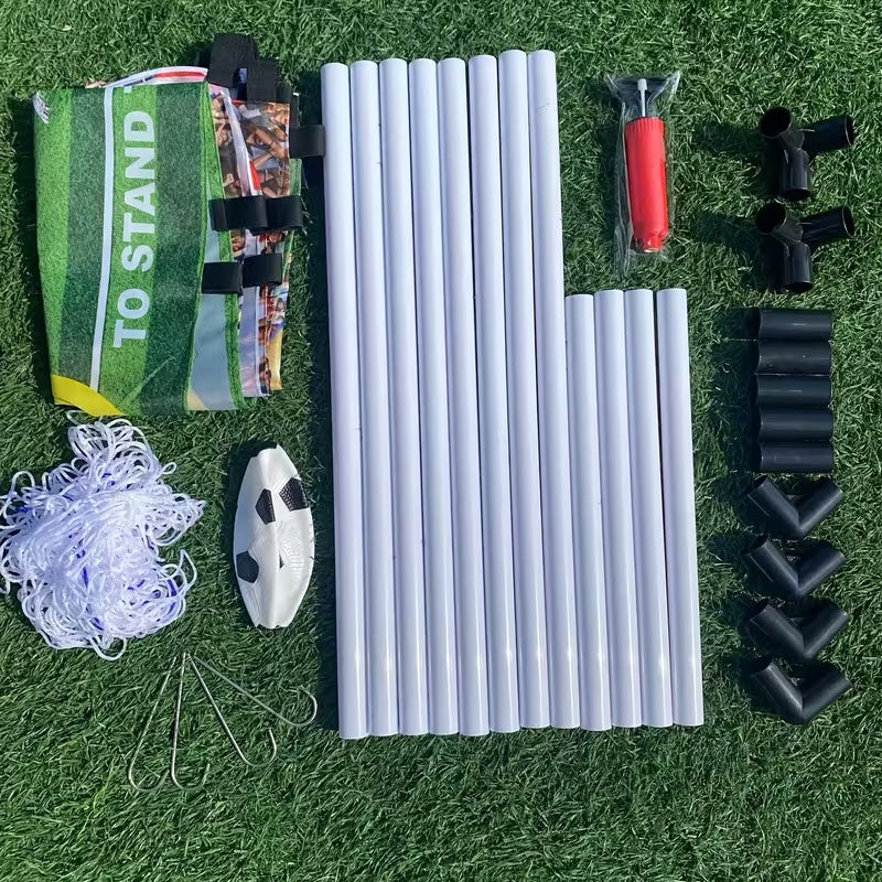 Mini Cage de Football avec Cible 120cm -Jeu d'entraînement  pour enfants