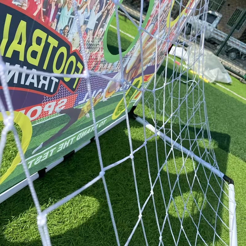 Mini Cage de Football avec Cible 120cm -Jeu d'entraînement  pour enfants