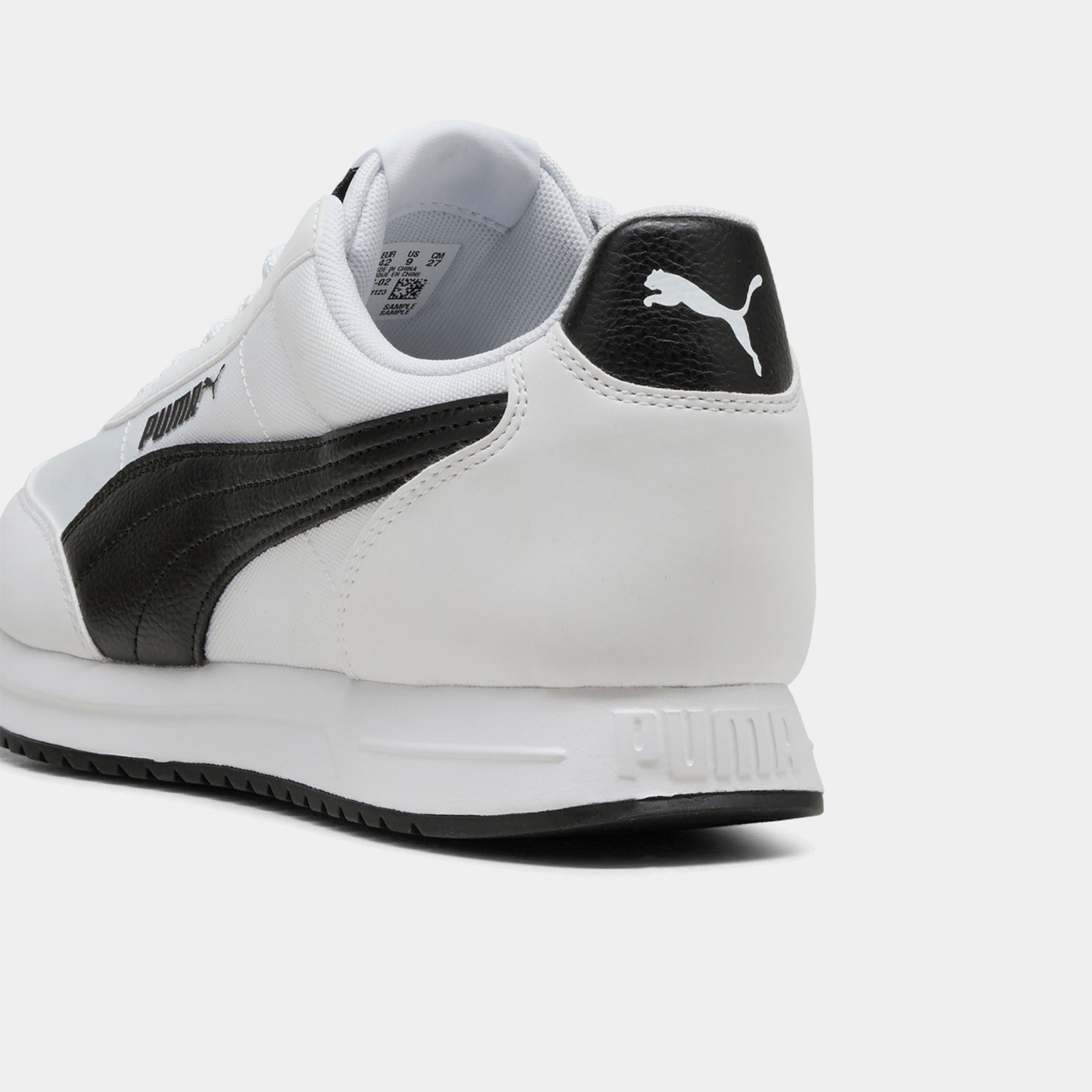 Puma ST Runner Sneakers – White / Black
