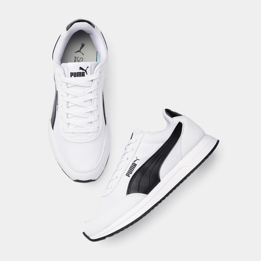 Puma ST Runner Sneakers – White / Black