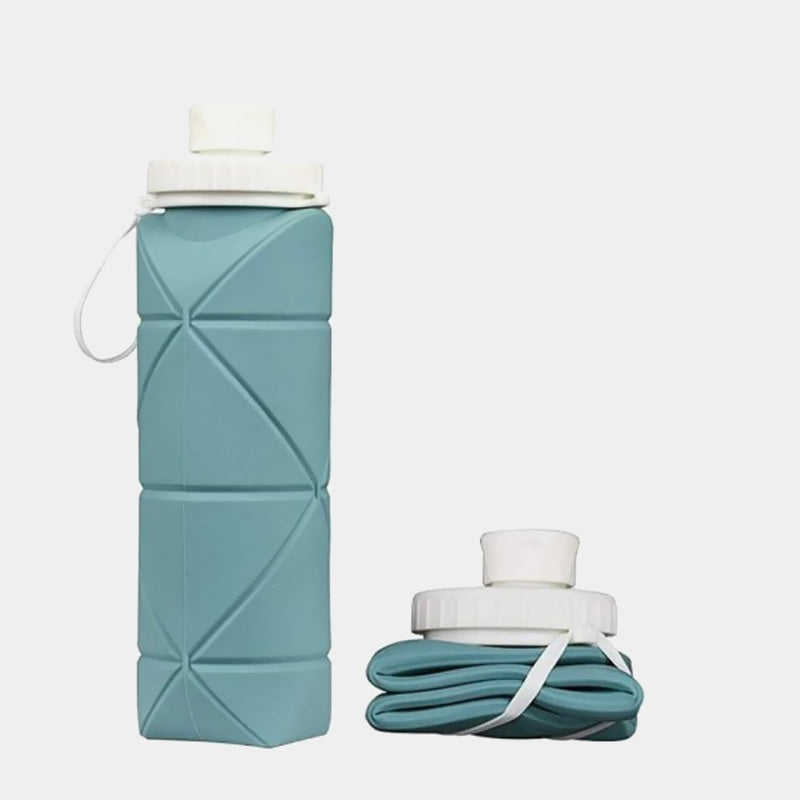 Bouteille d'eau pliable en silicone