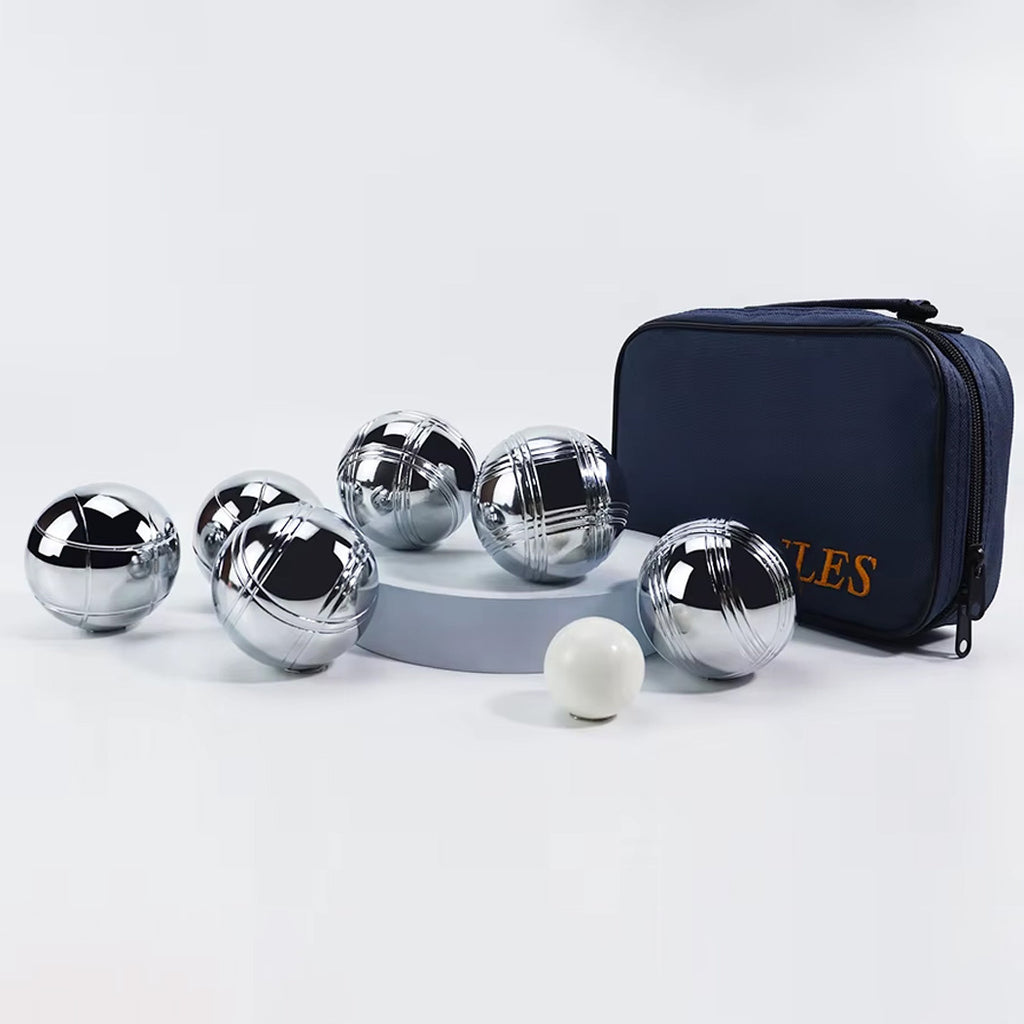 Jeu de boules de pétanque en acier inoxydable