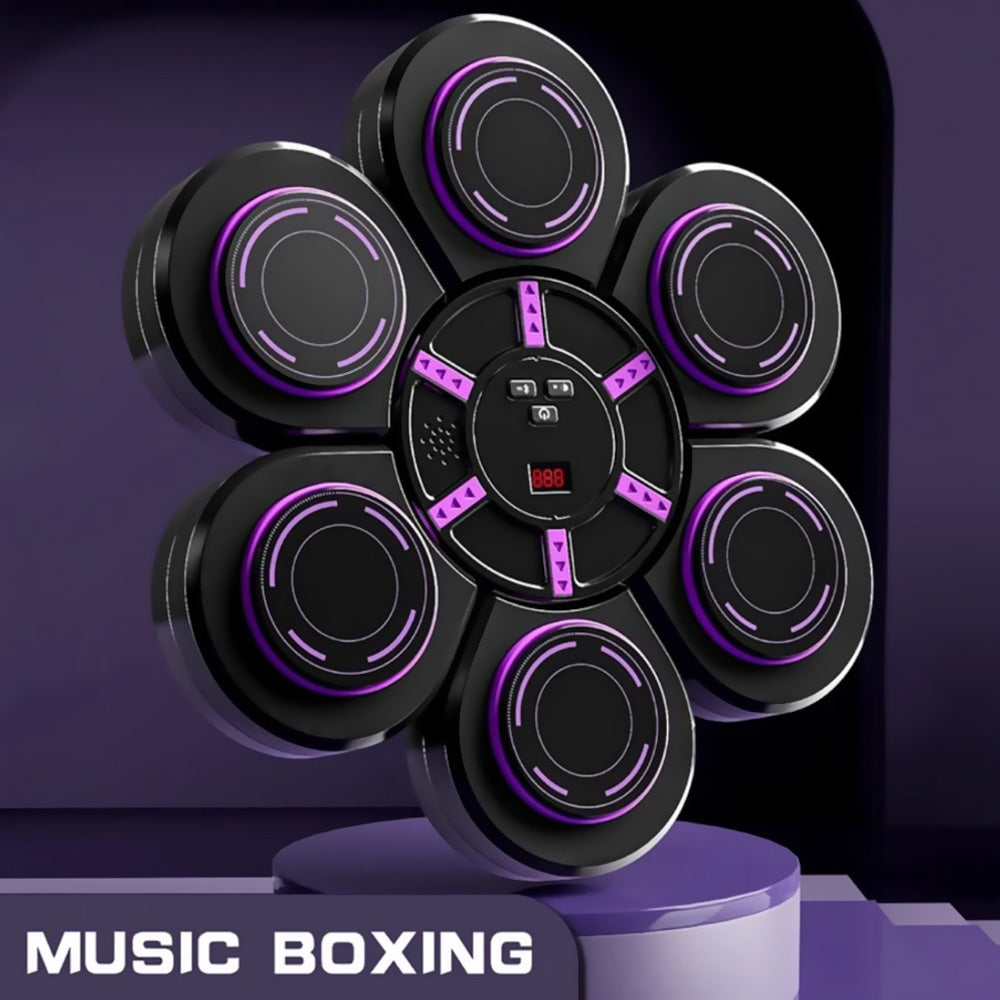 Machine de Boxe Musicale Bluetooth – Entraînement Réactif et Fun