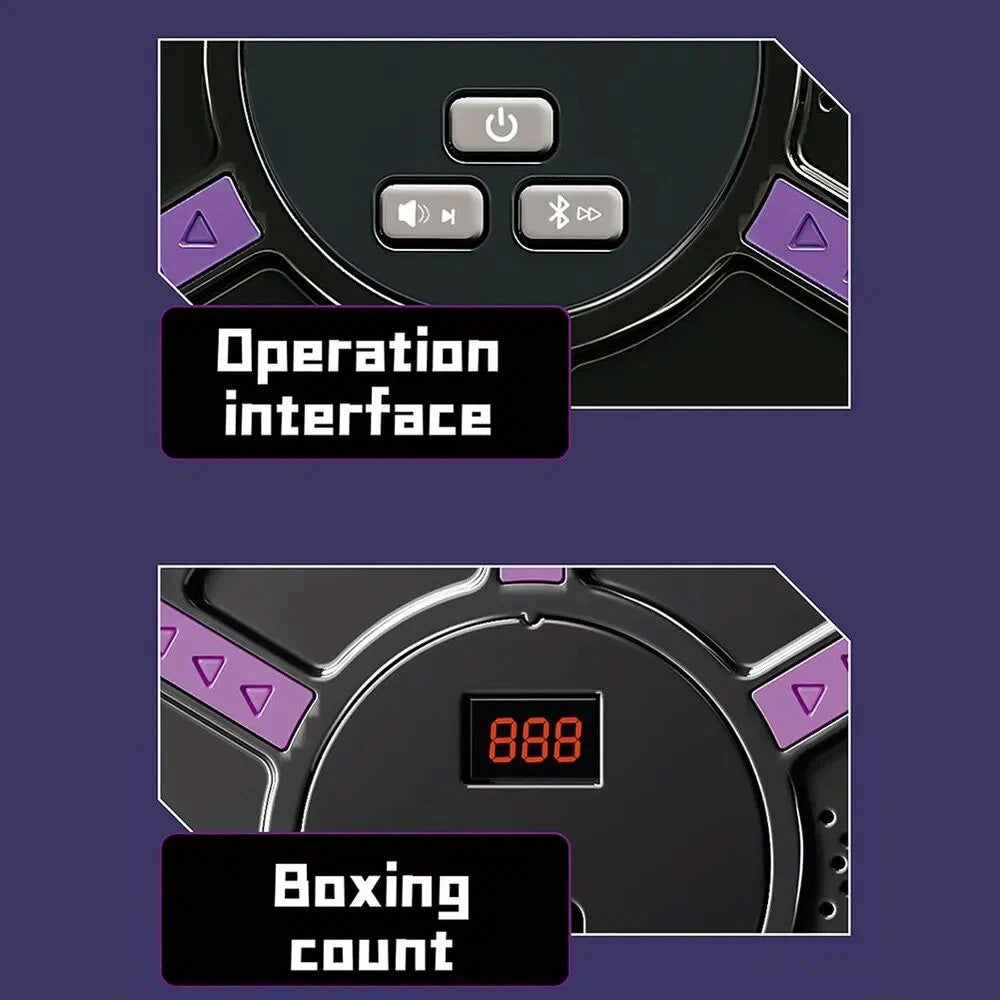 Machine de Boxe Musicale Bluetooth – Entraînement Réactif et Fun