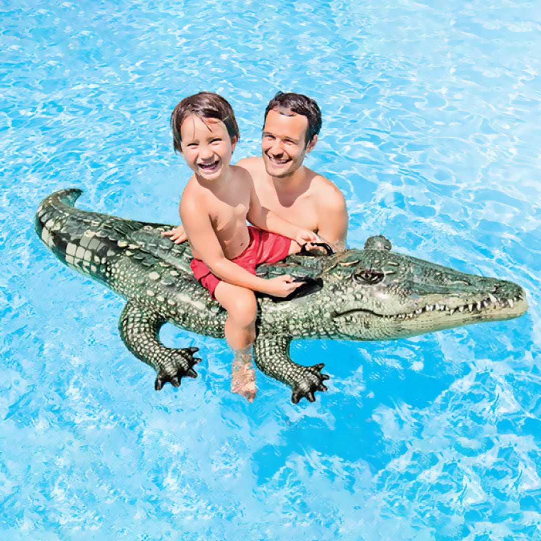 Bouée gonflable Intex Alligator 170 x 86 cm