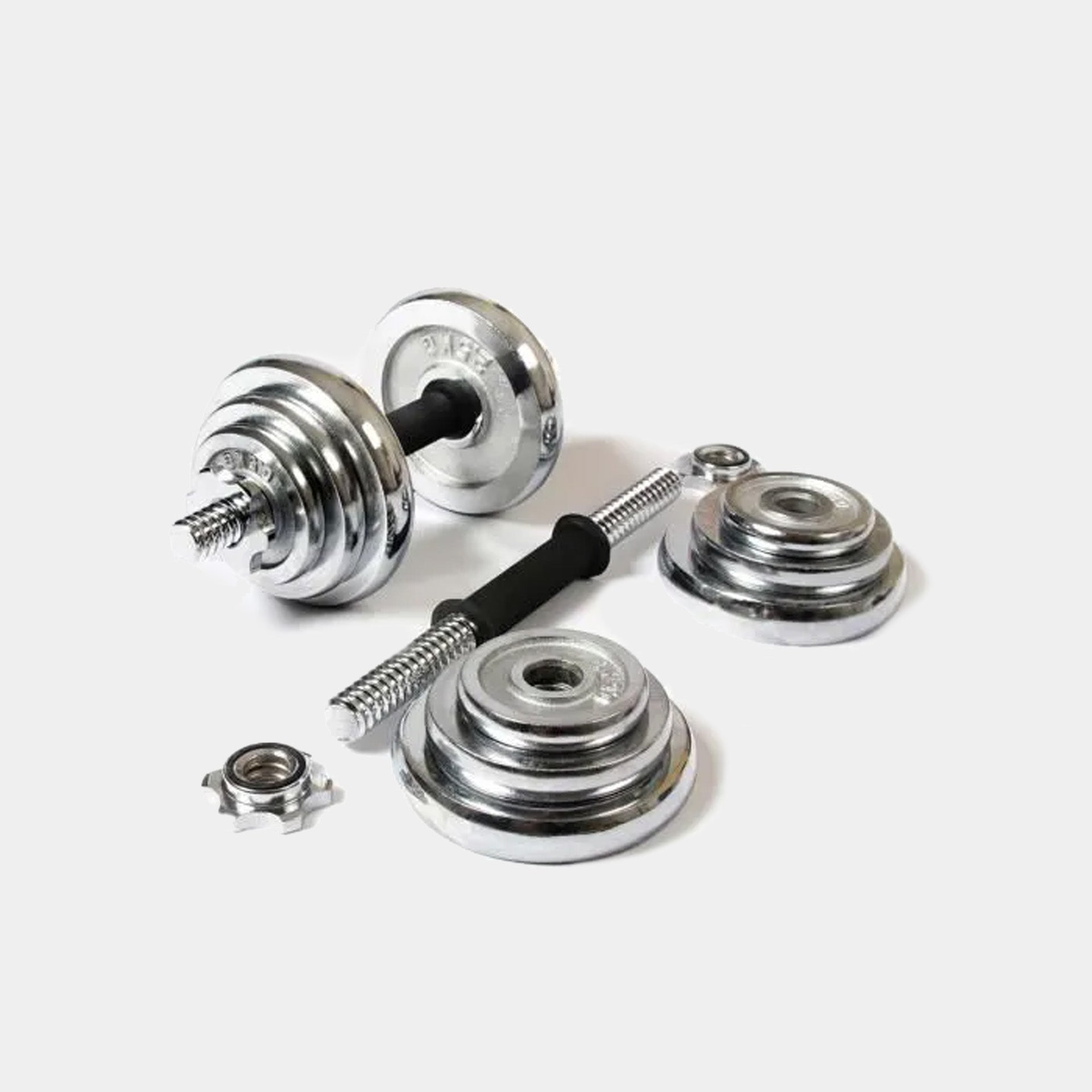 Haltères York Fitness 20KG avec mallette – Set complet