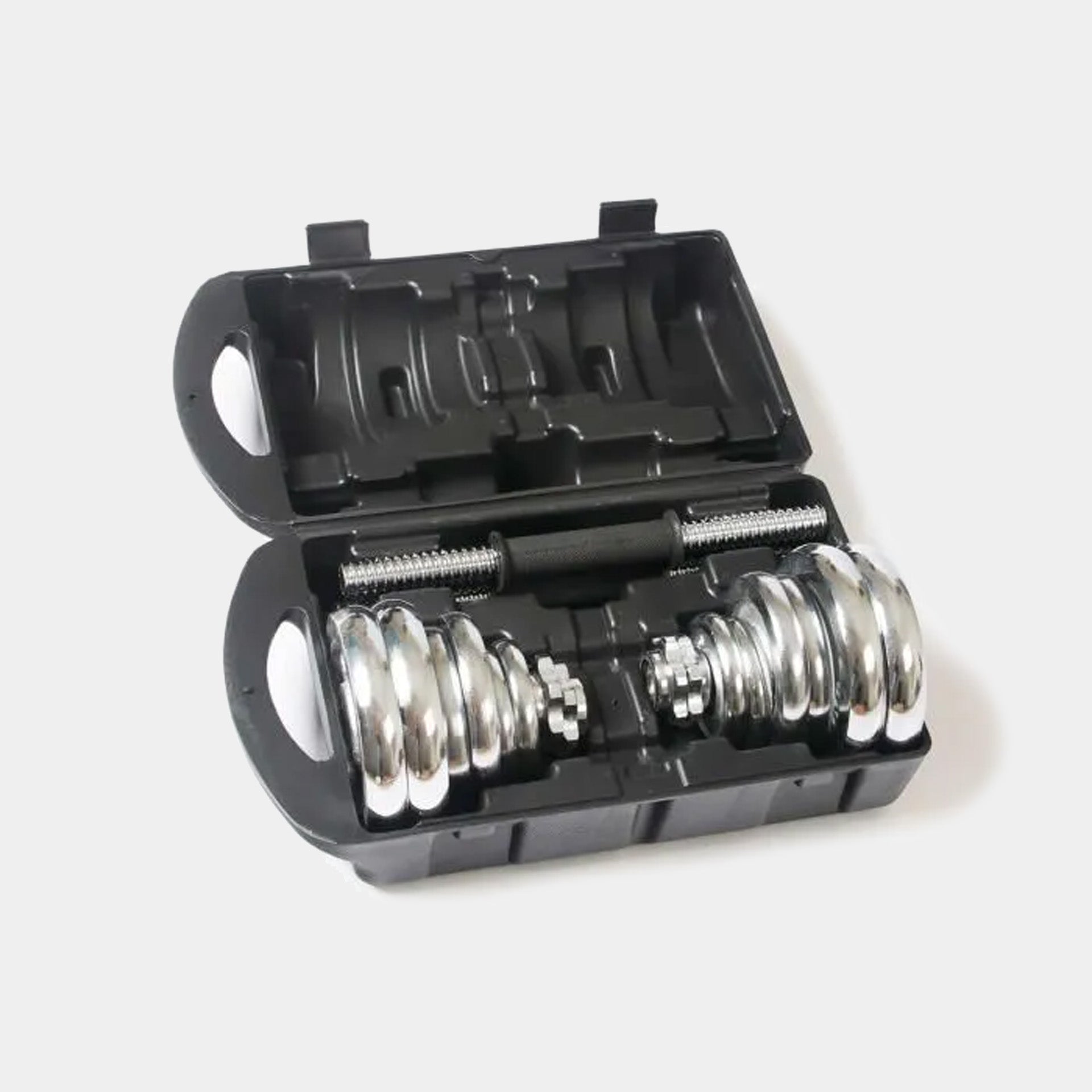 Haltères York Fitness 20KG avec mallette – Set complet