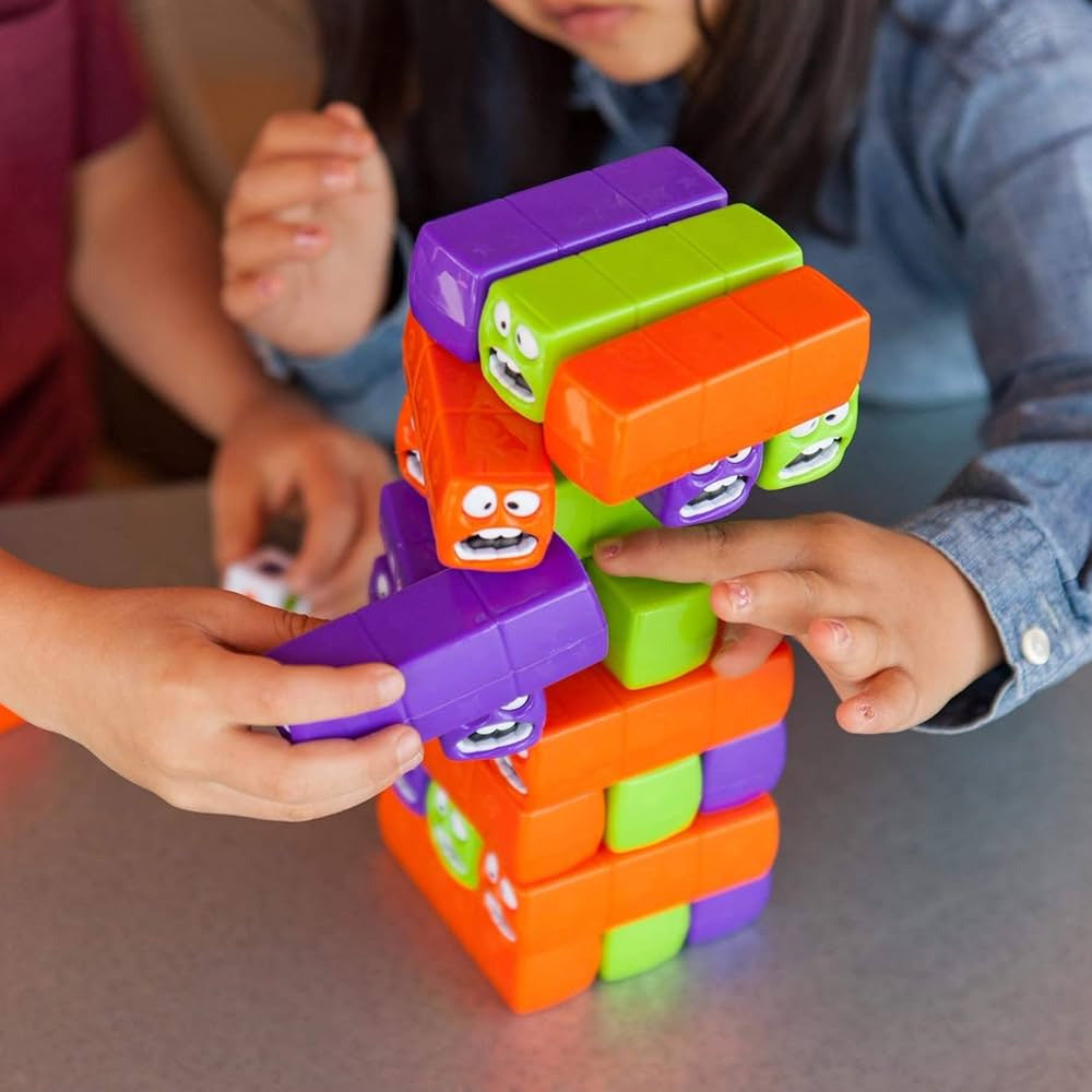 Jeu d'équilibre Wobbly Worms pour enfants
