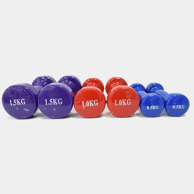 Set haltères fitness 6KG avec mallette