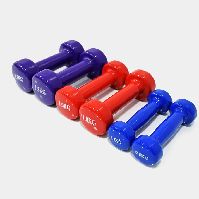 Set haltères fitness 6KG avec mallette