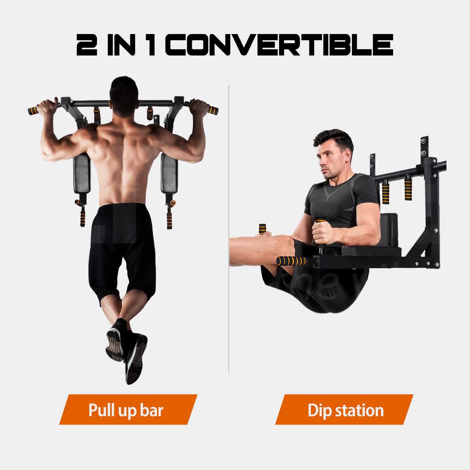 Pull-Up Bar murale 2 en 1