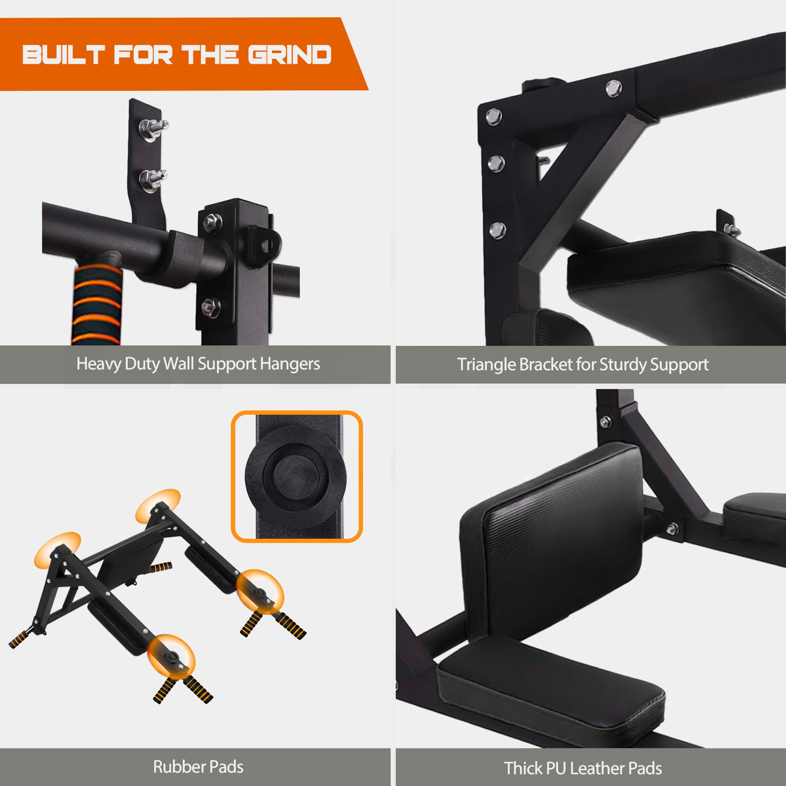 Pull-Up Bar murale 2 en 1