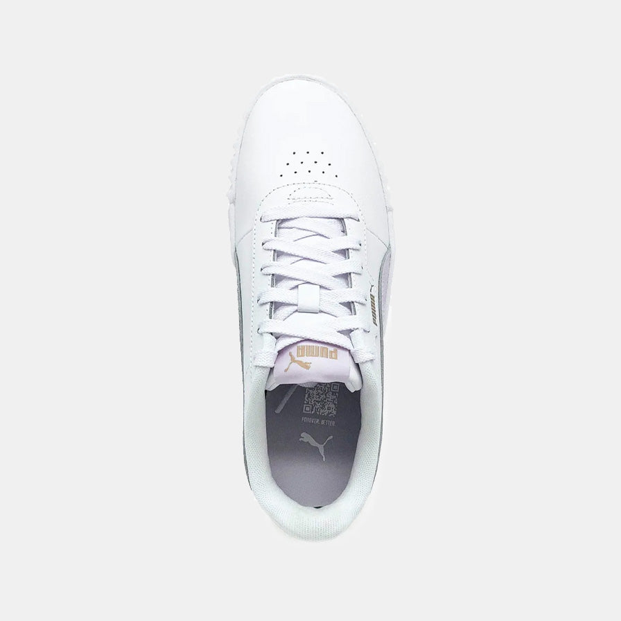 Puma Carina 3.0 Women's Sneakers – White / Light Pink