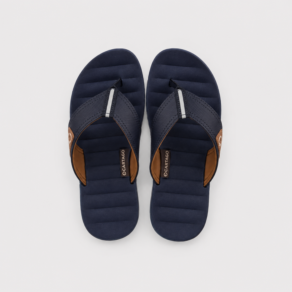 Claquette Cartago Bleu