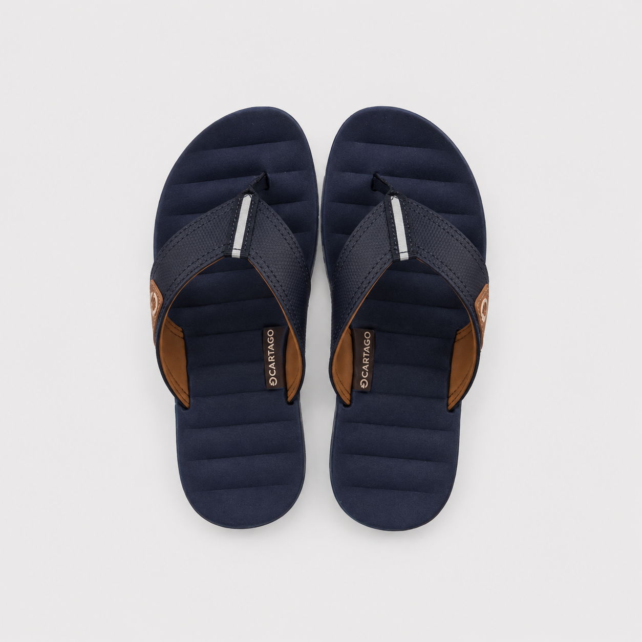Claquette Cartago Bleu