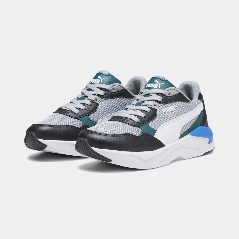 PUMA X-Ray Lite Junior – Baskets Garçon Gris Multicolore