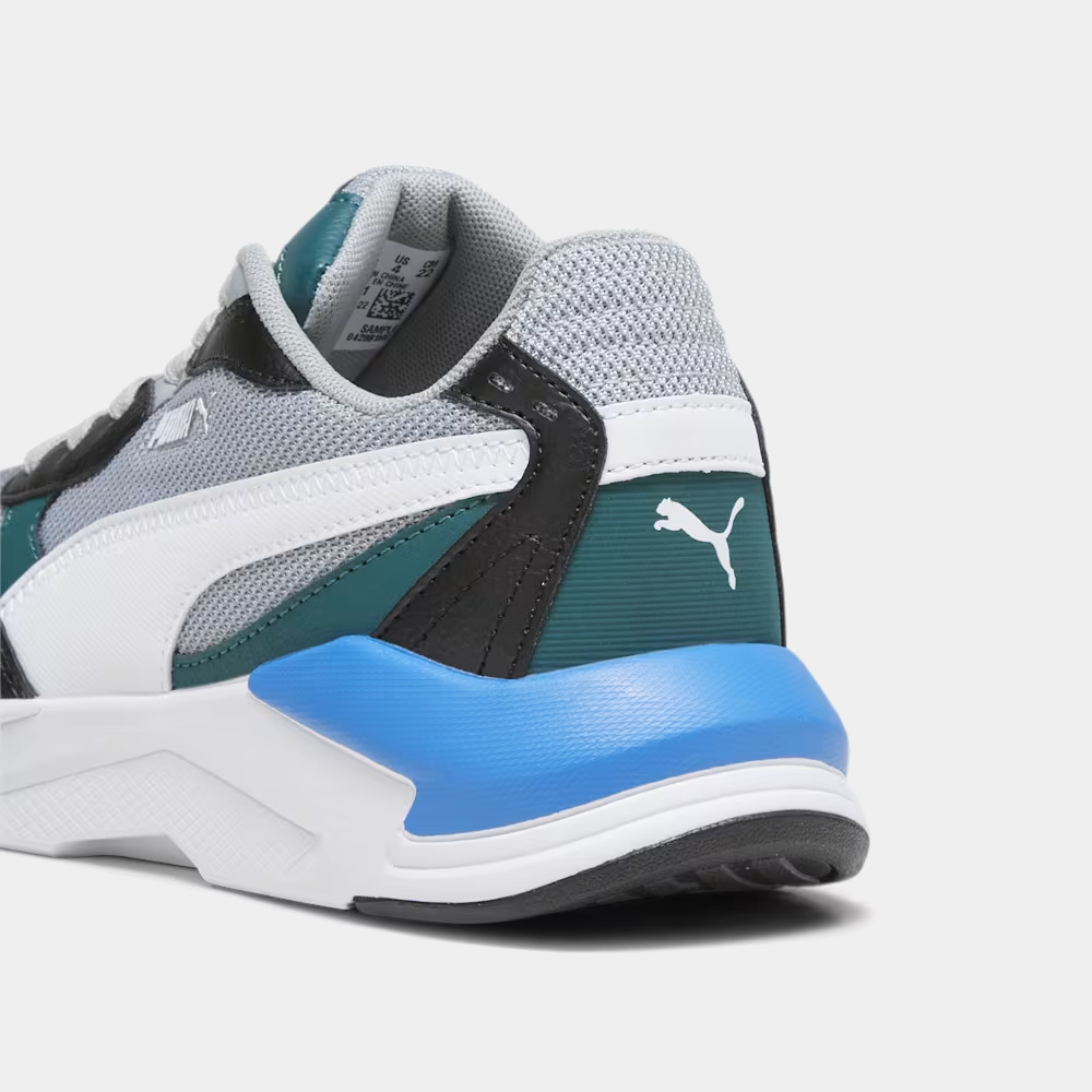 PUMA X-Ray Lite Junior – Baskets Garçon Gris Multicolore