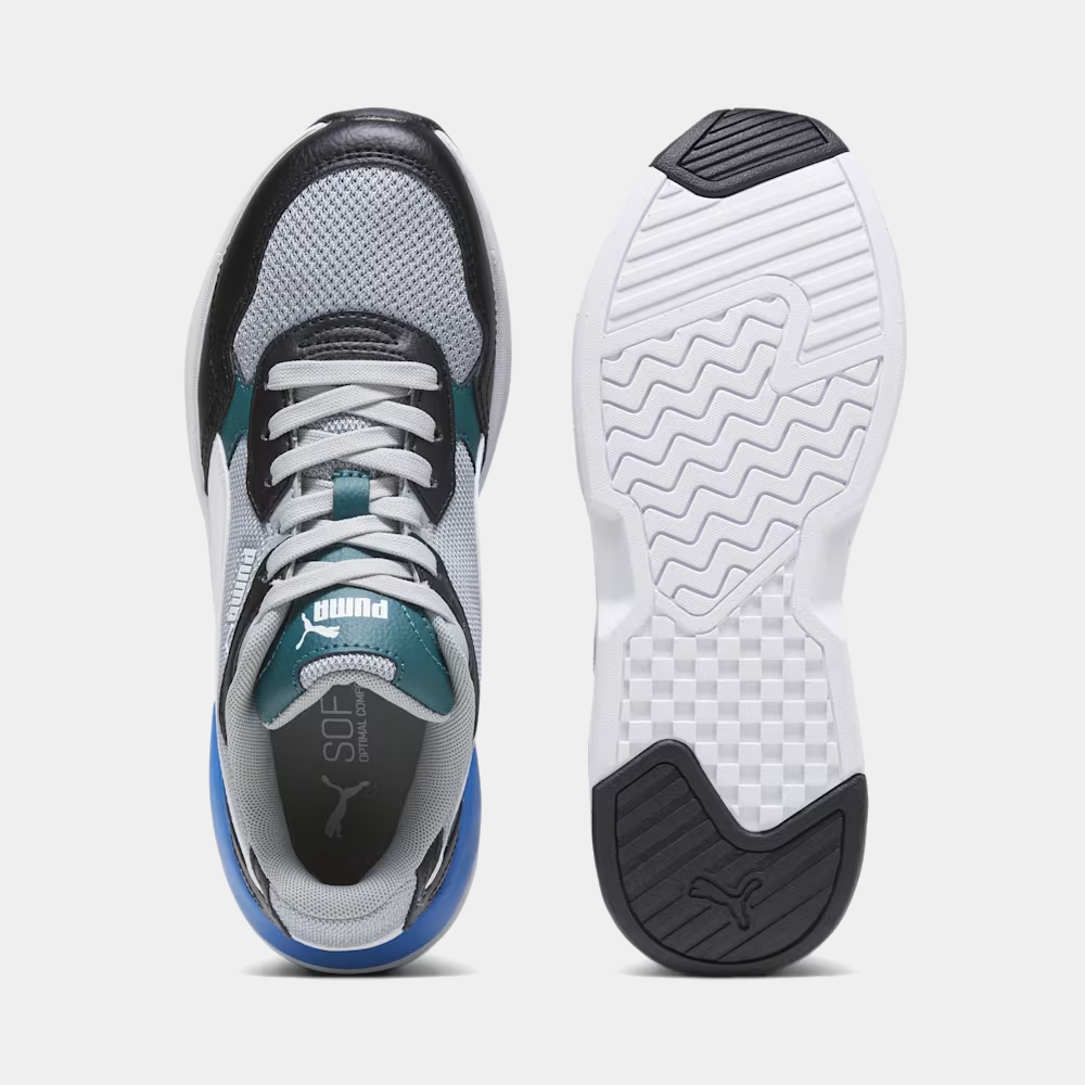 PUMA X-Ray Lite Junior – Baskets Garçon Gris Multicolore