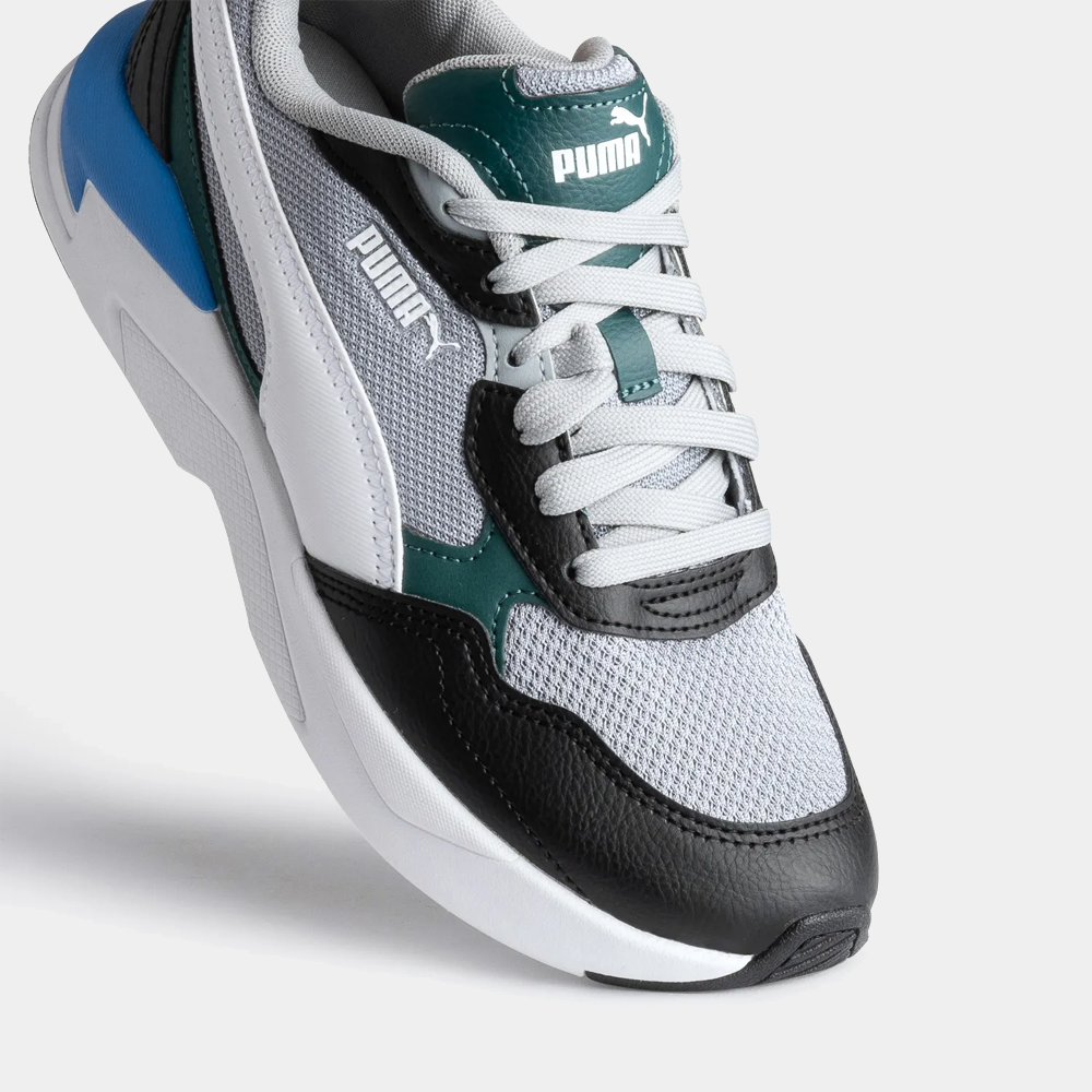 PUMA X-Ray Lite Junior – Baskets Garçon Gris Multicolore