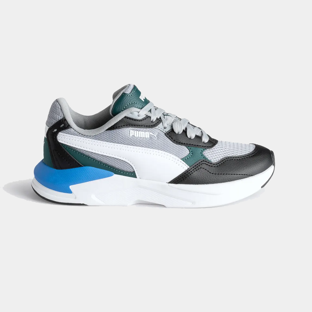 PUMA X-Ray Lite Junior – Baskets Garçon Gris Multicolore