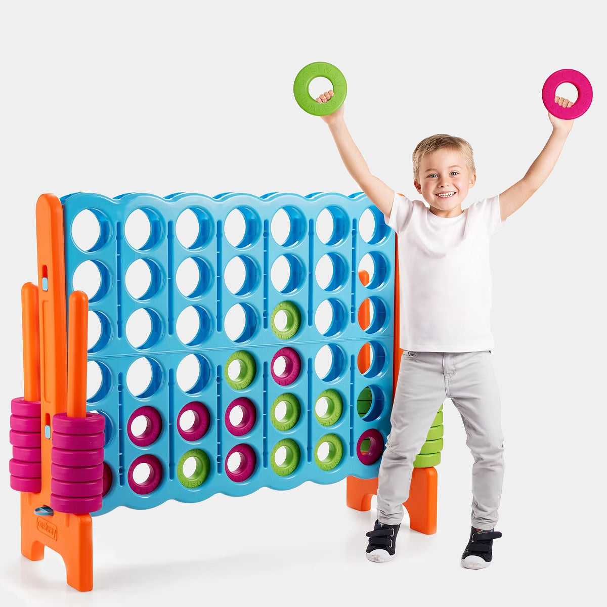 Jeu Puissance 4 géant pour enfants et famille