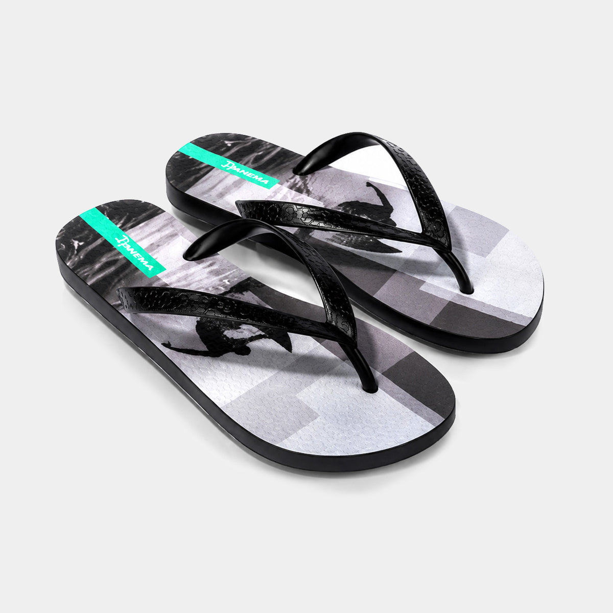 Tongs Ipanema Homme – Noir & Gris