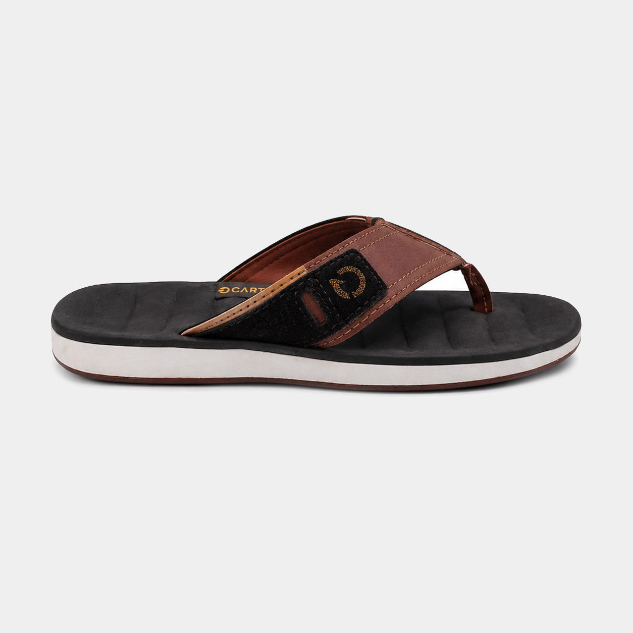 Claquette Cartago Homme Marron Camel
