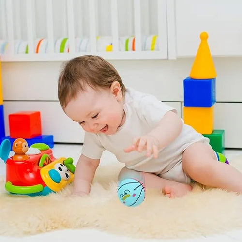 Balles Jouets Colorées pour Enfants – Douces et Amusantes