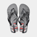 Tongs Ipanema Homme gris foncé-noir