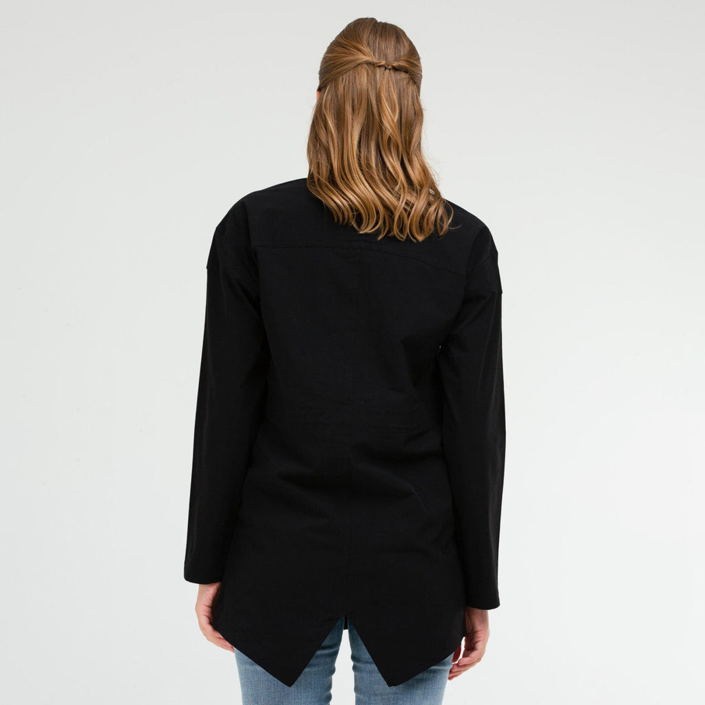 Veste Femme Mi-Longue Zippée