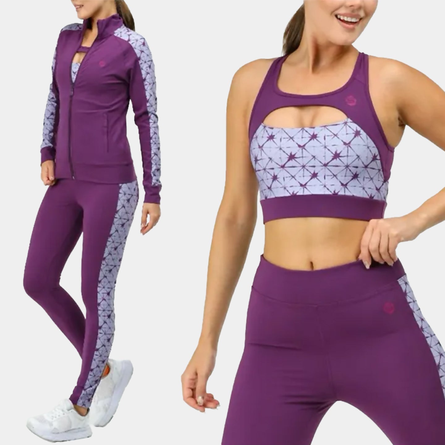 Ensemble sport femme 3 pièces