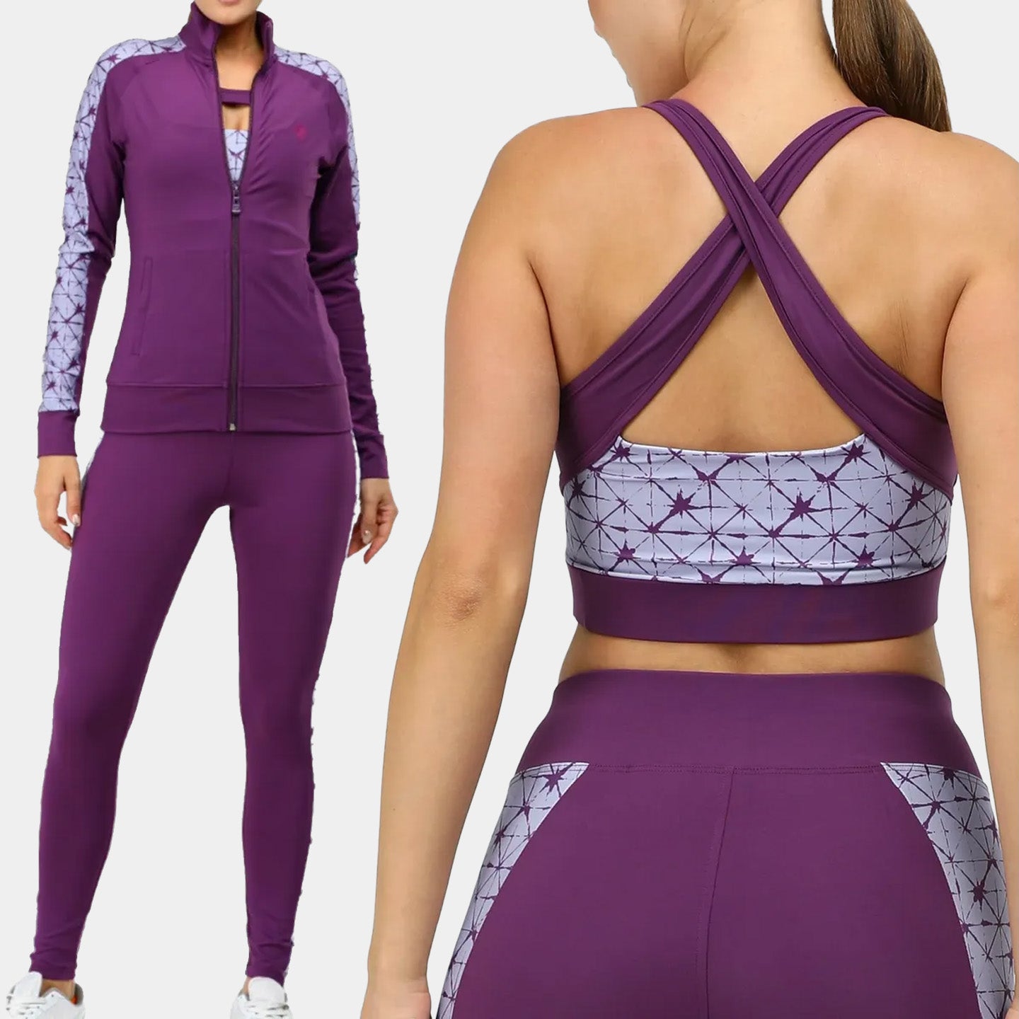 Ensemble sport femme 3 pièces