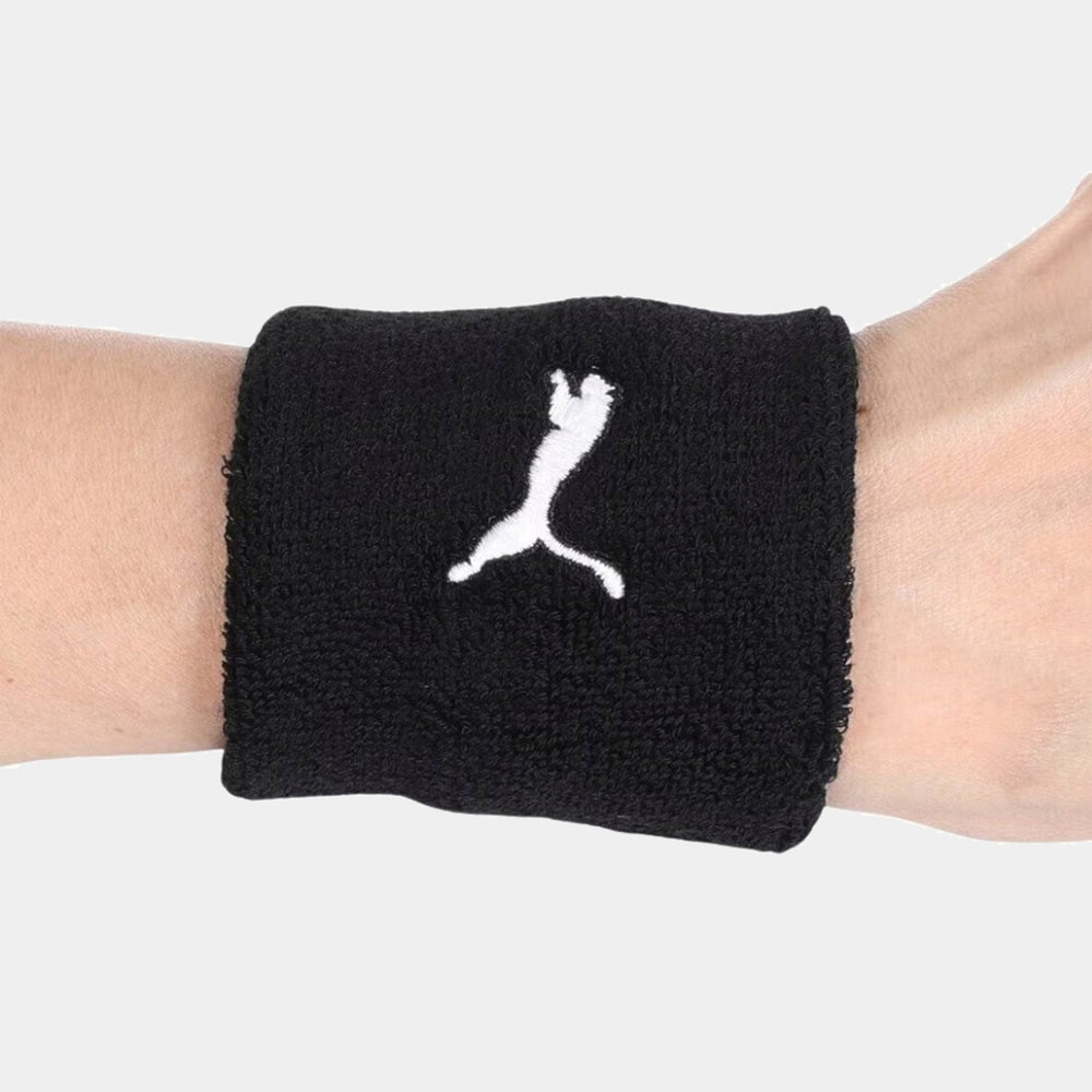 Puma Wristband – Bandeau de Poignet Sport Noir