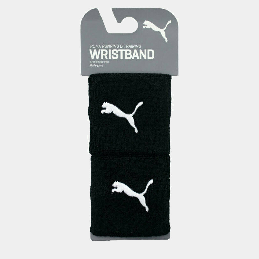 Puma Wristband – Bandeau de Poignet Sport Noir