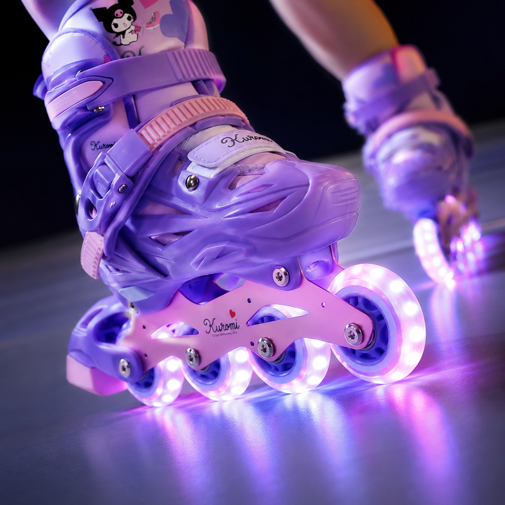 Pack Patins à Roulettes Enfant Réglables avec Casque et Protections