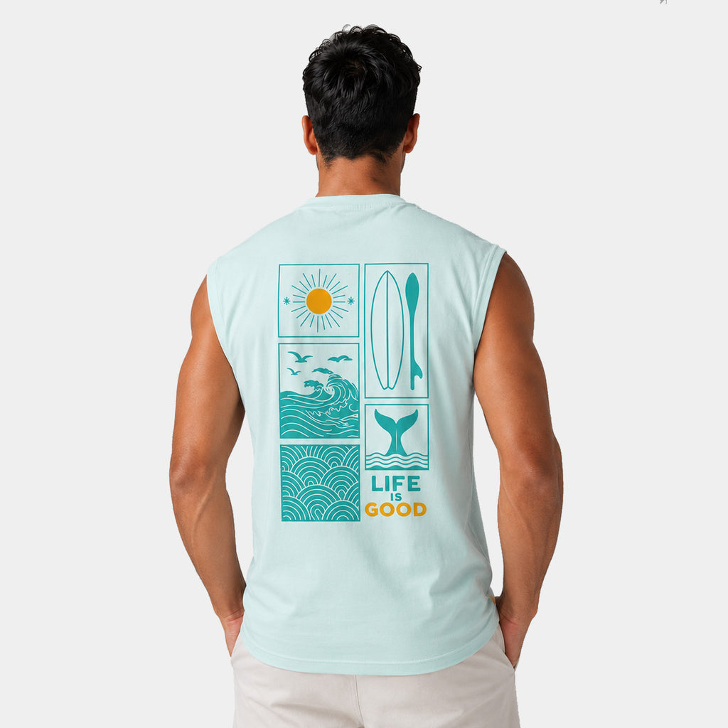 Débardeur Homme "Life Is Good"