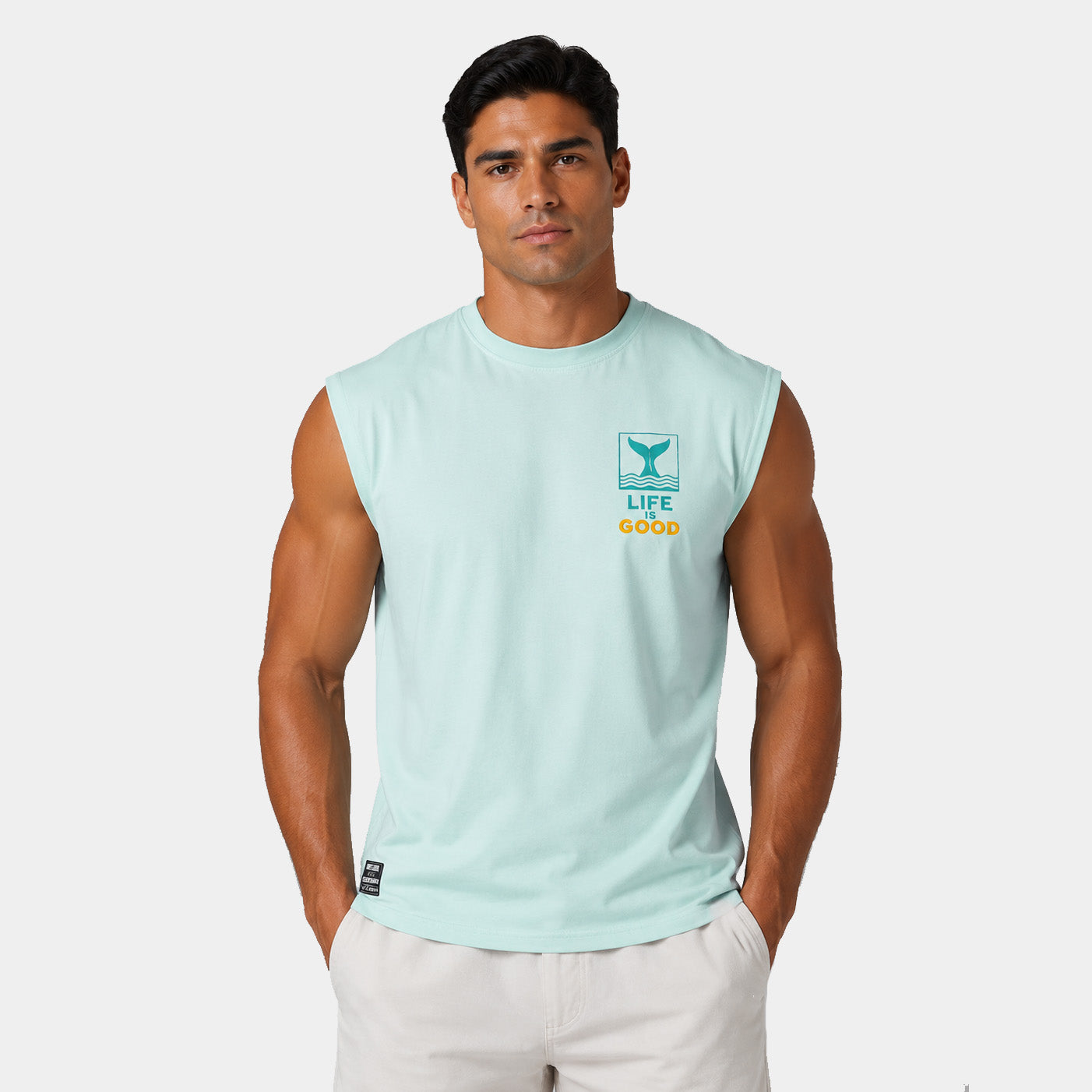 Débardeur Homme "Life Is Good"